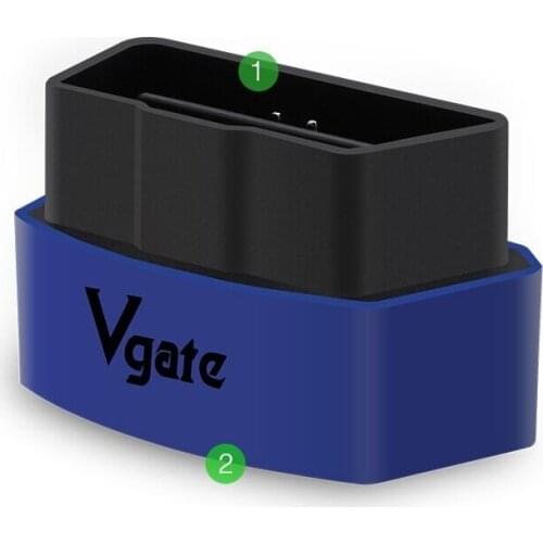 High Quality Vgate ICAR3 ELM327 Bluetooth OBD driving computer supports Android OBD2 auto diagnostic tool ELM 327 free shipping