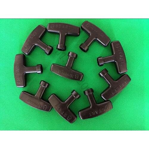 10pcs Pull Cord Starter Handle Grip Generator Strimmer Lawn Mower Yamaha 800W ET950 ET650