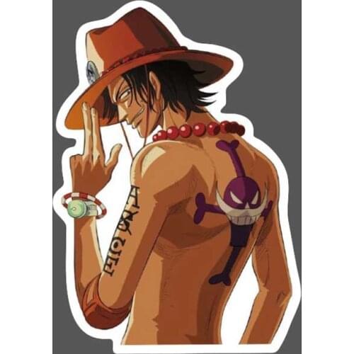 5 Pcs/Lot Ace Graffiti Sticker Bomb Waterproof DIY Skateboard Luggage Laptop Suitcase Water Bottle Guitar One piece Decals Pack