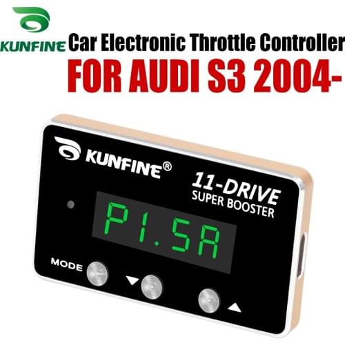 KUNFINE Car Electronic Throttle Controller Racing Accelerator Potent Booster For AUDI S3 -2004 Before Tuning Parts Accessory