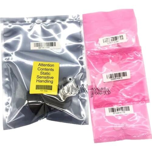 Gears kit Q6718-67017 Star Wheel Motor gears Designjet T610 T620 T770 T790 T795 T1100 T1200 T2300 Z2100 Z3100 Z3200 Z5400 POJAN