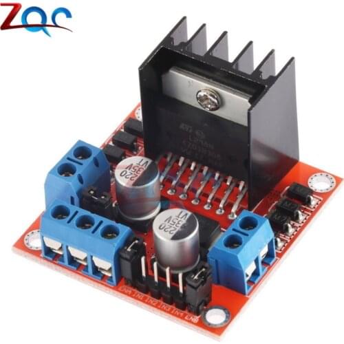 Dual H Bridge DC Stepper Motor Drive Controller Board Module L298N for Arduino smart car robot