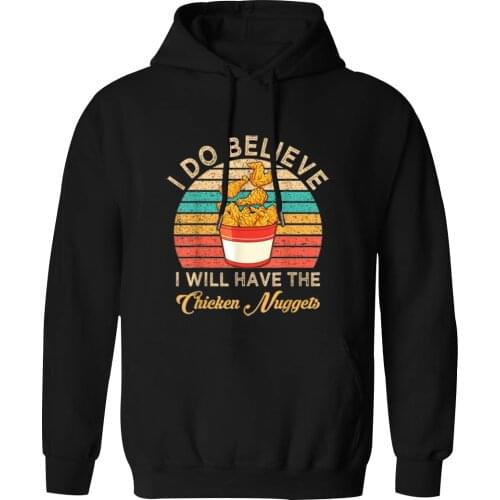 Hooded Mens I Do Believe Print Casual Long Sleeve Sweatshirts Streetwear Outwear Clothing Tops Fashion 2020 Moletom Masculino