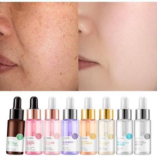LAIKOU Whitening Moisturizing Essence Series Brighten Skin Fase Sopts Rapairing Face Serum Acne Treatment Skin Care Essence