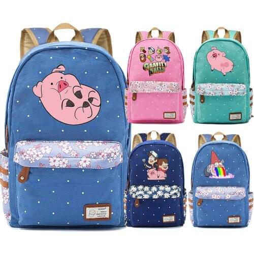 Gravity Falls Backpack Fashion Women Men School Backpack Women Backpack Personalized School bag for Teenage Girls Mochilas