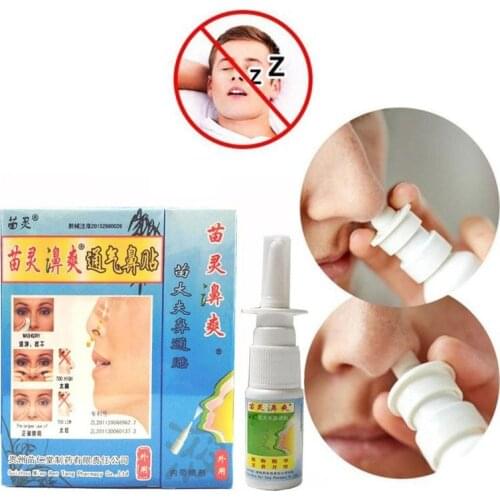 Traditional Chinese Medical Herb Spray Sinusitis Nasal Sprays Chronic Rhinitis Spray Rhinitis Treatment Nose Care Health Care
