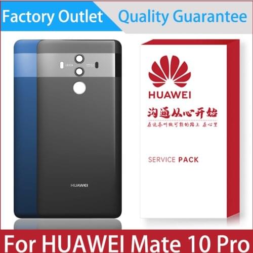 Back Cover For Huawei Mate 10 Pro Back Battery Cover Rear Housing Door Case Housing Panel With Camera Lens