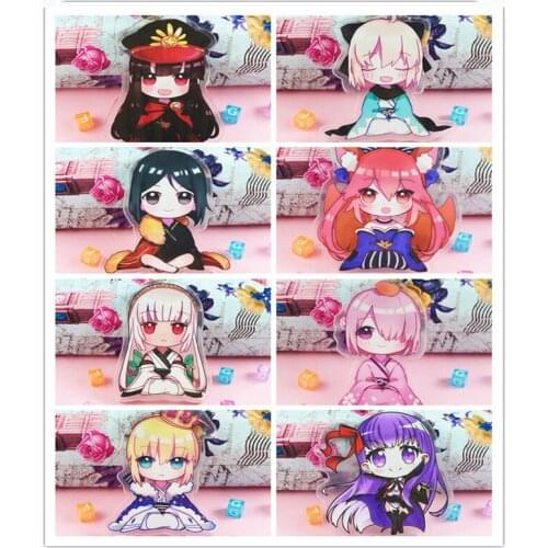 1pcs Anime Keychain Fate/Grand Order Game Fate Grand FGO Keychain Saber Astolfo Pendants Keychain Acrylic Pendant