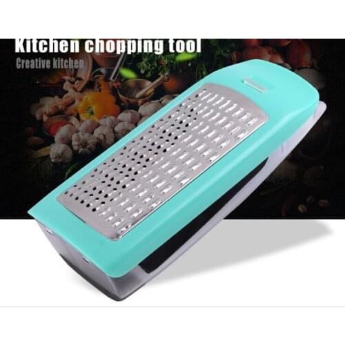 1PC Creative Slicer Vegetable Cutter with Stainless Steel Blade Manual Multi-function Potato Peeler Carrot Graters OK 0764