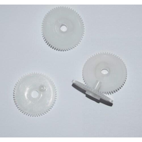 10/100pcs 60teeth with pillar plastic Reducer gears/rc car robot aircraft fpv tamiya/DIY toy technology model parts/605b