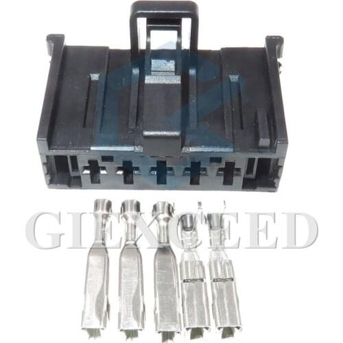 2 Sets 5 Pin Car Cable Sockets Automotive Wire Connector With Pins