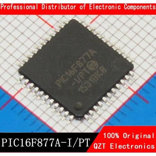 5pcs/lot PIC16F877A-I/PT PIC16F877A PIC16F877 16F877A TQFP-44 Original In Stock