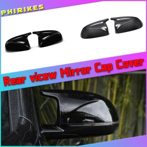 For BMW X3 G01 X4 G02 X5 G05 X6 G06 X7 G07 2018 2019 2020 M style black rearview mirror cover X3M Look rearview mirror cover