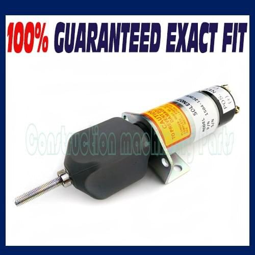 Fit Synchro Start 12V Electric Fuel Shut-Down Solenoid 1504-12 1504 12C2U1B1S1