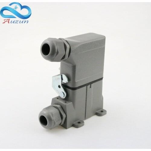 H10A - HA - 010-3 to 10 core heavy connectors high mountain side for a single button 16 a250v screw connection