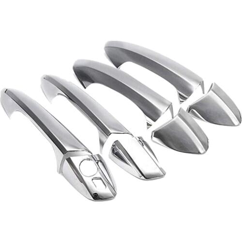 Car Chrome Door Handle Trim Cover for Mercedes-Benz GLK CLA C-Class W204 W246 W212 X204 W166 W117