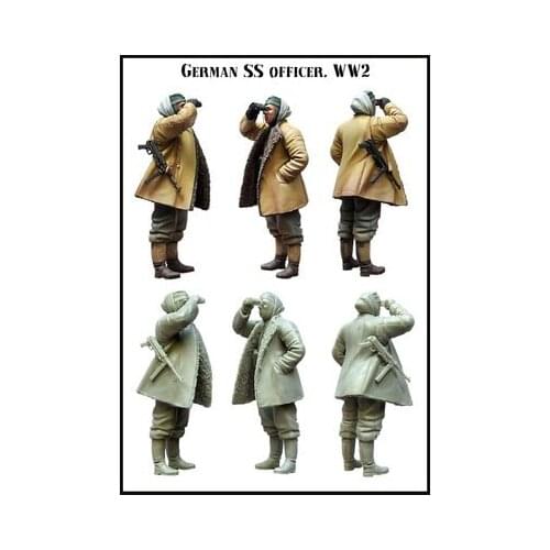 Scale Models 1/35 German Winter Soldier KIT Resin Model Free Shipping