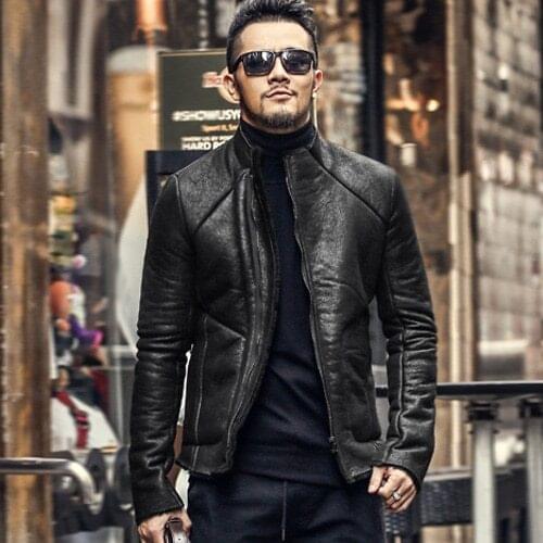 Мужские куртки из овчины MIXLIMITED China At AliExpress