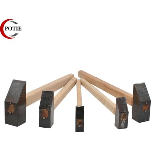 Hammer With Wooden Handle Jewelry Repair Tool Gold Jewelry Tool Mini Metal Working Handmade DIY Small Hammer