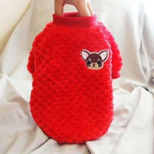 Soft Fleece Pet Dog Clothes For Small Medium Dogs Cats Warm Winter Dog Coat Jacket Puppy Cat Clothing For Dogs Costume Chihuahua