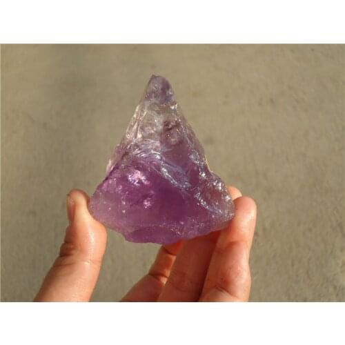 700 Ct Pure natural amethyst original rock specimen furnishing articles LA1277