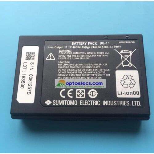 Original Japan Sumitomo BU-11 BU-11S battery for Type-71C Type-81C Type-82C T-71M T-Q101 T-71C T-81C Z1C Z2C Fusion Splicer