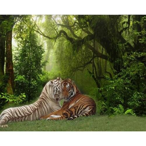 Beibehang Custom wallpaper clear wood green TV background mural 3d home decor living room bedroom background wall 3d wallpaper