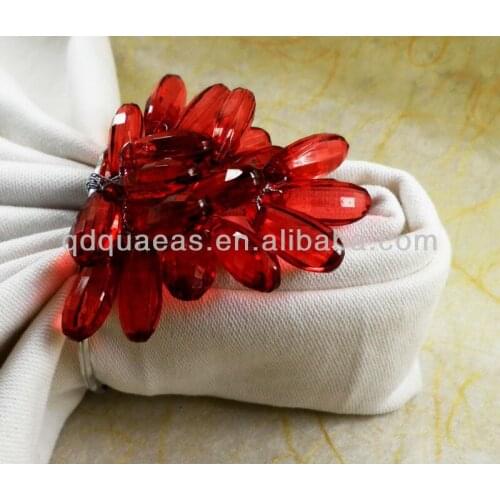 Aliexpress sold beaded wedding napkin ring