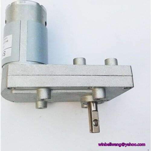 Brand new 555 DC gear motor 6V 12V 24V pure metal gears large power motor