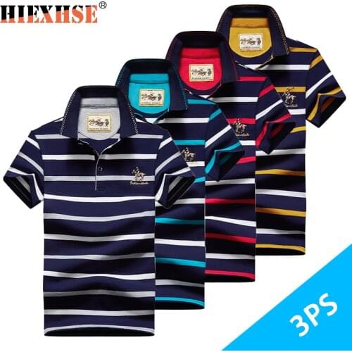 Men Polo Shirt Three Pieces Long Sleeve Polo Shirt Summer New Brand Casual Embroidery Polo Shirt Casual Polo Shirts Mens Polo