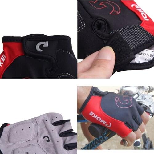 Half Finger Cycling Gloves Anti Slip Gel Pad Breathable Motorcycle MTB Road Bike Gloves Men Women Sports Bicycle Washable Gloves
