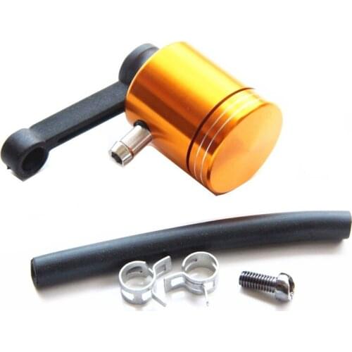 10 Pcs Motorcycle For Universal Honda Cylinder Kawasaki Suzuki Master Reservoir Fluid Oil Yamaha Brake Front Clutch Tanks Red