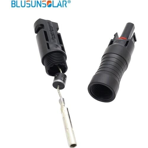 10 pcs/lot IP67 diode connector with TUV certificated Waterproof DC Diode Solar Plug Connector