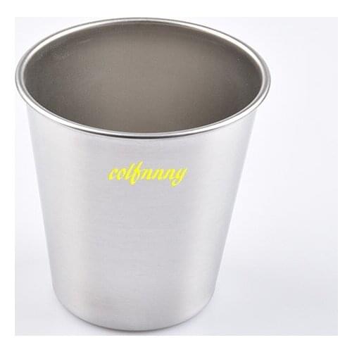 250pcs/lot FAST SHIPPING 500ML Large Stainless Steel Beer Cups Juice Cups 16oz Metal Kitchen Bar big Drinking Mug