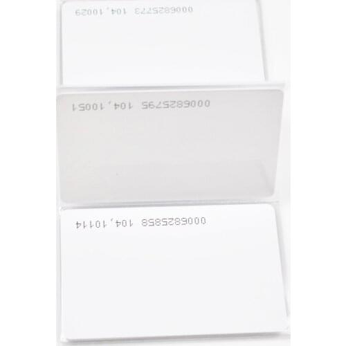 600pcs/lot 125KHz RFID Card EM4100 TK4100 Smart Cards Proximity RFID Tag for Access control
