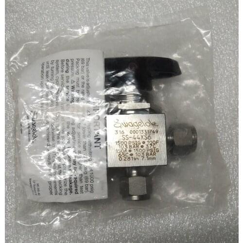 For Swagelok SS-44XS6 3-way Ball Valve 3/8 Card Holder