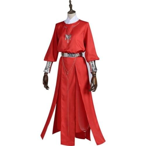 Hua Cheng Cosplay Tian Guan Ci Fu Red Cosplay Costmes all set halloween costumes for Unisex adult