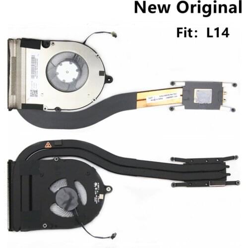 New Original For Laptop Lenovo ThinkPad L14 CPU Cooling Fan L14 Heatsink Cooler Radiator FRU:5H40S72942 5H40S72943