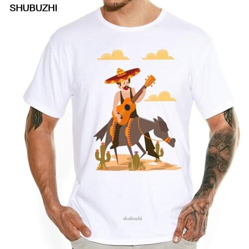 Shubuzhi New Arrivals Mens Mexico Style Design T Shirt Hipster Male Tops Customize Printed Short Sleeve Tees T-shirt sbz8460