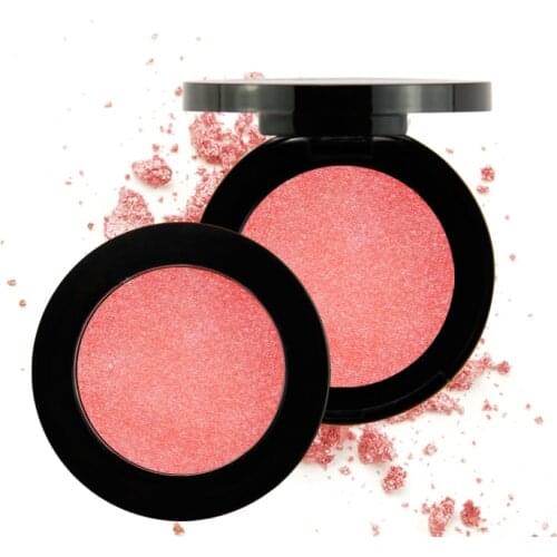 Wholesale Single Eyeshadow Palette Matte Shimmer Glitter Eye Shadow Waterproof High Pigment Eyeshadow Cosmetics Custom Label