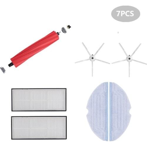 Original Roborock S70 S75 S7 Rubber Main Brush Side Brush VibraRise Mop Cloth Washable Hepa Filters for Robotic Vacuum Cleaner