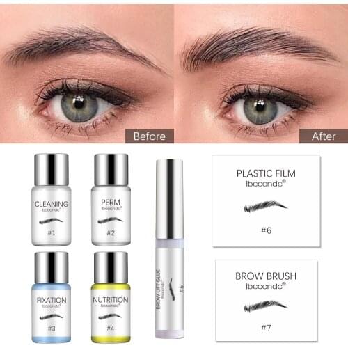 Professional Semi-pernament Brow Lift Kit Eyebrow Lamination Kit Styling Perming Setting Curling Brow Lamination Beauty Salon