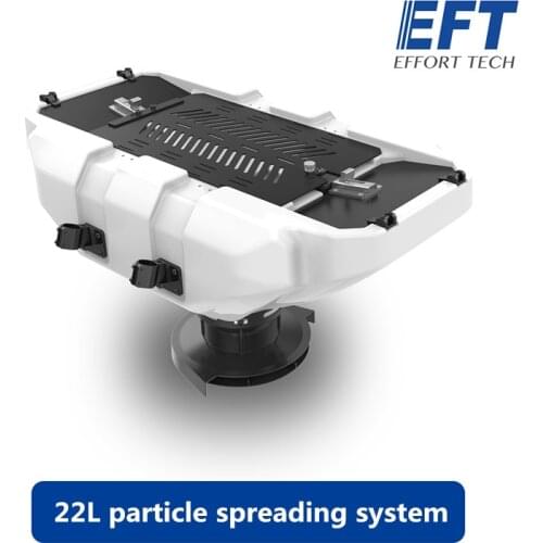 EFT 10L 22L spreader agricultural spray drone particle machine separate 10L 22L spreader system for E410 E610 drone frame