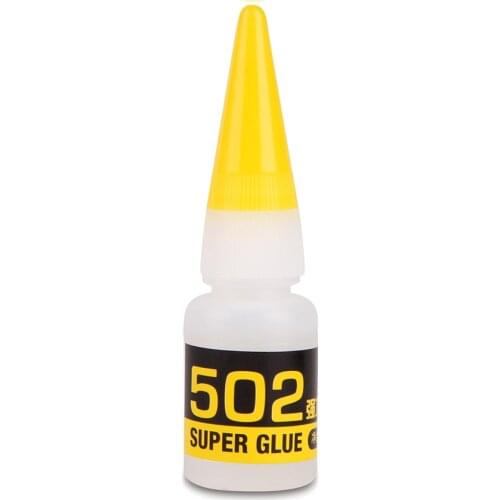 Super 502 Glue, Clear, 8g, Quick-drying Glue Plastic & Rubber Instant Adhesive Strong Adhesive Glue for Metal Wood Leather