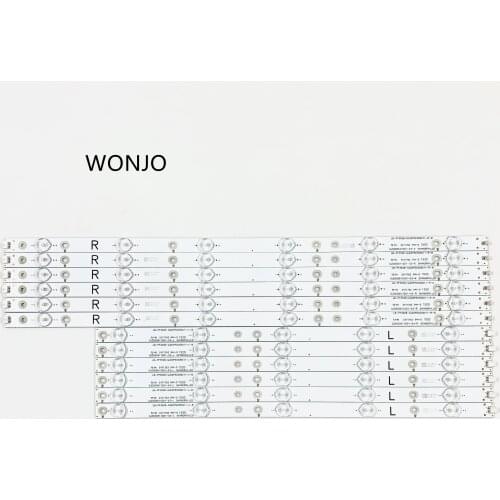 20 PCS LED Strips For BN96-48106A V9Q7-490SM0-R0 Q70-49S-8EA Sam sung 49 inch TV QN49Q70RAFXZA FA01