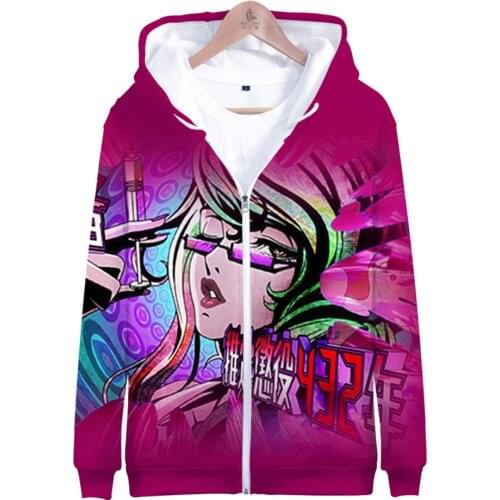 New Anime Akudama Drive Zipper hoodies 3D Print Hoodie Harajuku Akudama Drive Sweatshirt Oversized 4XL for men/women Clothes