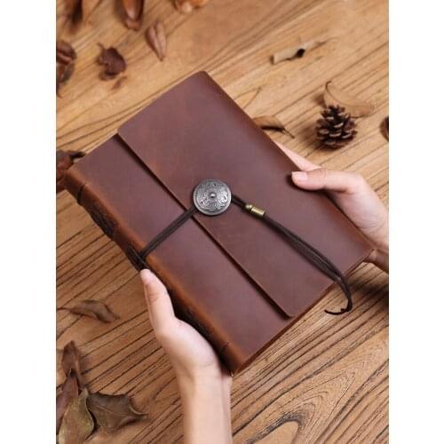 22cm Vintage Tang Grass Buckle Copper Beads Paste Photo Album DIY Handmade High Grade Couple romantic creativity Birthday Gifts