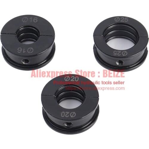 1 Pair Die for CW-1625 Manual Pipe Crimping Tool With 16mm 20mm 25mm