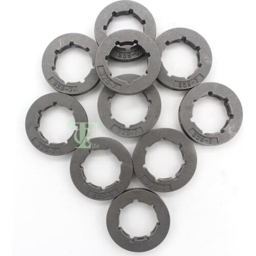 10Pcs .325 7T Mini Spline Chain Drive Sprocket Rim Wheel Fit HUSQVARNA 340 345 346 XP 350 351 353 355 357 359 444 Chainsaw Parts