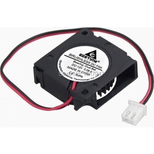 10pcs lot Gdstime DC 12V 3cm 30mm x 10mm Ball Bearing Ventilation Brushless Cooling Blower Fan